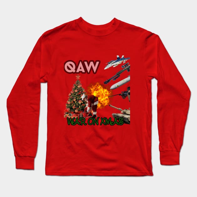 QAW: The War on Christmas Long Sleeve T-Shirt by 2MBStudios